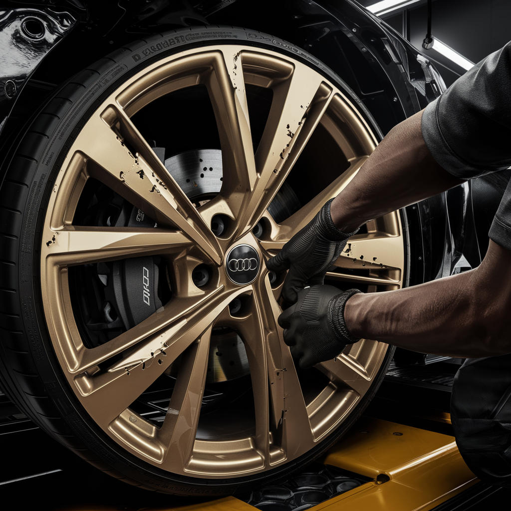 How to Fix Damaged Audi Rims